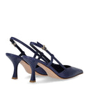 Sergio Levantesi Kate Blue Slingback Pump