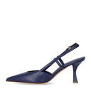 Sergio Levantesi Kate Blue Slingback Pump