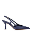 Sergio Levantesi Kate Blue Slingback Pump