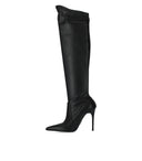 Sergio Levantesi Lupa Black Heeled High Boot