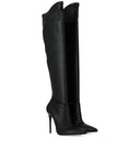 Sergio Levantesi Lupa Black Heeled High Boot