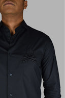 Philipp Plein Diamond Cut Camisa de calavera