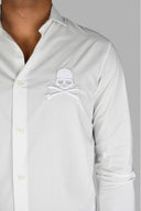 Philipp Plein Diamond Cut Camisa de calavera