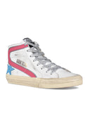 Sneakers per diapositive del marchio d'oro dell'oca d'oro