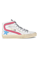 Sneakers per diapositive del marchio d'oro dell'oca d'oro