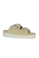 Alexander Mc Queen Shearling Lined Slides
