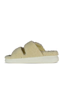 Alexander Mc Queen Shearling Lined Slides