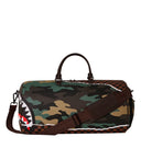 Sprayground Tear It Up Camo Duffle Bag