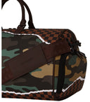Sprayground Tear It Up Camo Duffle Bag