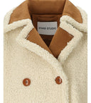 Stand Studio Chloe Ecru Double Breasted Jacket