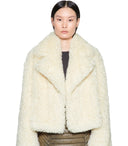 Stand Studio Samara White Crop Jacket