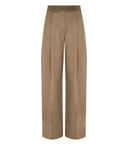 Stine Goya Beige Satin Wide Bein Hosen
