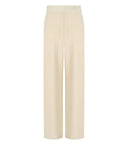 Stine Goya Ciara Ivory Wide Leg Trousers