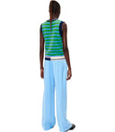 Stine Goya Ciara Wide Leg Light Blue Trousers