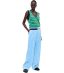 Stine Goya Ciara Wide Leg Light Blue Trousers