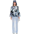 Stine Goya Jenny Black And Blue Blouse