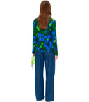 Stine Goya Rija Blue And Green Shirt