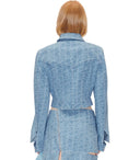 Stine Goya Sammie Cropped Denim Jacket