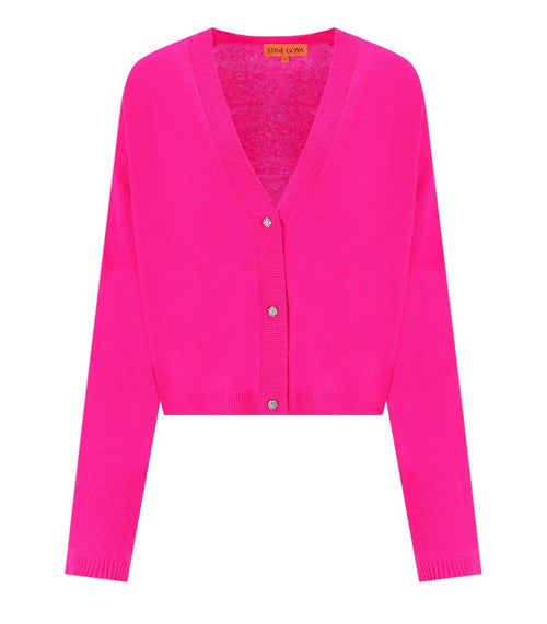 Stine Goya Suanne Fuchsia Cardigan