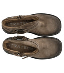 Strategia Beige Biker Boot