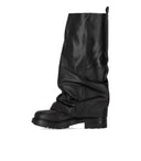 Strategia Black Gaiter Boot