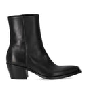 Strategia Boot de la cheville à talons noirs