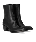 Strategia Boot de la cheville à talons noirs