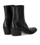 Strategia Boot de la cheville à talons noirs