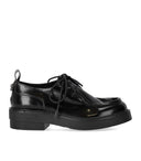 Strategia Black Lace Up Shoe
