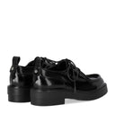 Strategia Black Lace Up Shoe