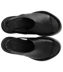 Strategia Black Wedge Sandal