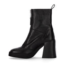 Strategia Nature Black Heeled Ankle Boot