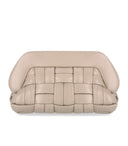 Themoirè Bios Weaved Vegan Almond Clutch