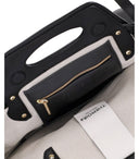 Themoirè Dhea Vegan Black Shopping Bag