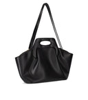 Themoirè Dhea Vegan Black Shopping Bag