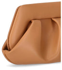 Themoirè Emera Vegan Fabric Macadamia Clutch Bag