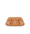 Themoirè Emera Vegan Fabric Macadamia Clutch Bag