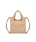 Themoirè Morea Small Raffia Natural Handbag