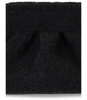 Themoirè Tia Coral Sponge Black Clutch Bag