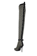 Balmain Raven Monogram Dij hoog