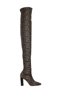 Saint Laurent Moon Thigh High Boots