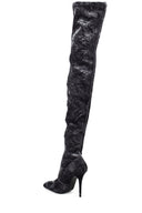 Saint Laurent Talia Thigh High Boots