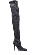 Saint Laurent Talia Thigh High Boots