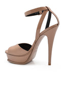 Saint Laurent Tribute Lippen Sandalen Sandalen