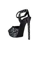 Sandały hołdu Saint Laurent Bianca