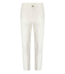 Twinset Black Cropped Trousers With Buttons