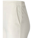 Twinset Black Cropped Trousers With Buttons
