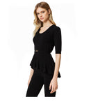 Twinset Black Jumper With Belt