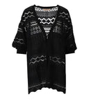 Twinset Black Lace Cardigan