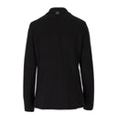 Chaqueta de pecho individual de twinset negros
